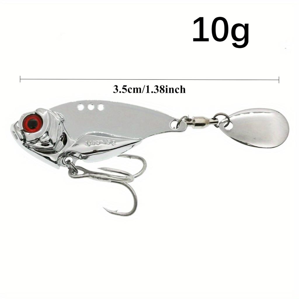 New Metal VIB Fishing Lure, Universal Freshwater Bait For Perch, Topmouth Culter And Horse Mouth Fish Angling
