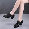 Square Dance Party Teacher Shoes Professional Dance Sports Ladies Shoes Tango Dancing Shoes