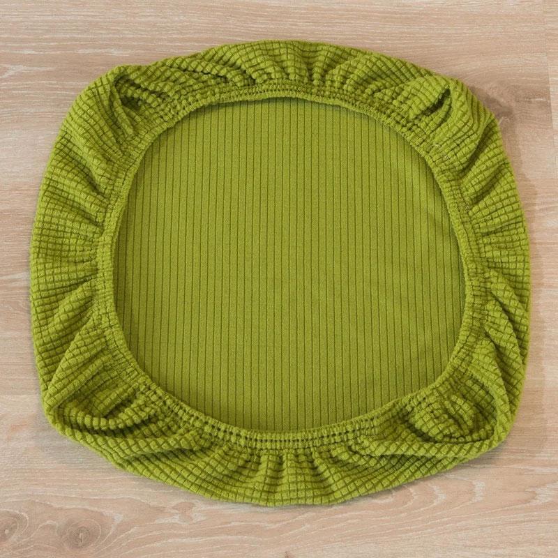 2PCS/Set Seat Cover Dust-Proof Backrest Cover Universal Rotating Chair Removable Elastic Office Chair Cover Split