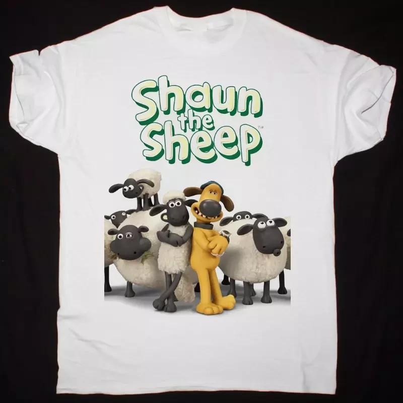 

Shaun the Sheep Movie T-Shirt Cotton Unisex Tee S-4XL XL