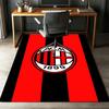 AC Milan Printed Carpet,Rug,for Office Chair Living Room Bedroom Kitchen Room Decor Gifts.