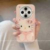 Applicable To Oppofindx8 Mobile Phone Case Cartoon Female OPPOfindx7ultra with Lanyard Pink KT Cat Mirror