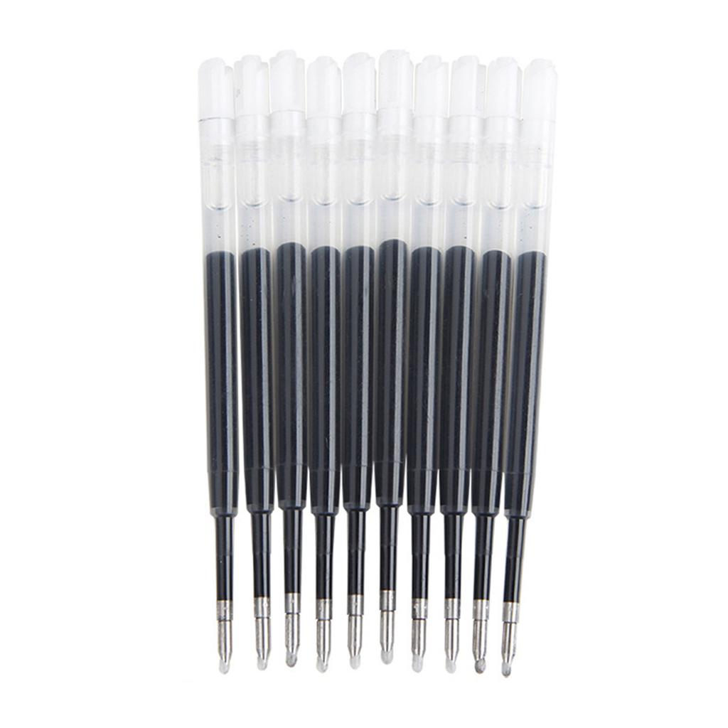 10Pcs Replaceable Ballpoint Pen Refills Ballpoint Metal Refills Metal Refill for Twist Action Ballpoint Pens 1.0mm Tip