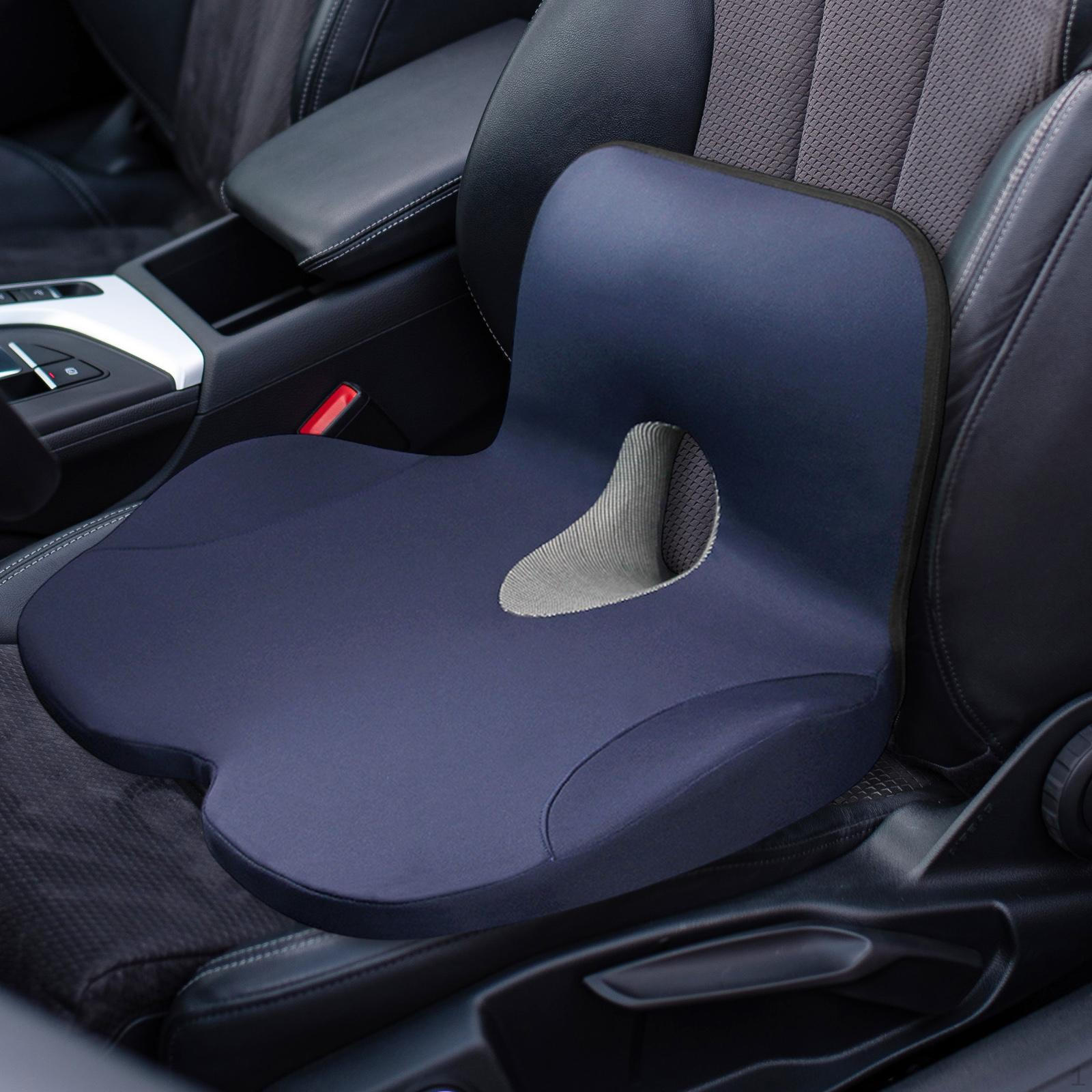 

Подушка для сиденья, поддержка спины, офисное кресло, портативная подставка для игр в автомобиле синий