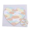 Blessings Love Romance Valentine's Day Fresh Heart Folding Greeting Card Card Message Card Envelope