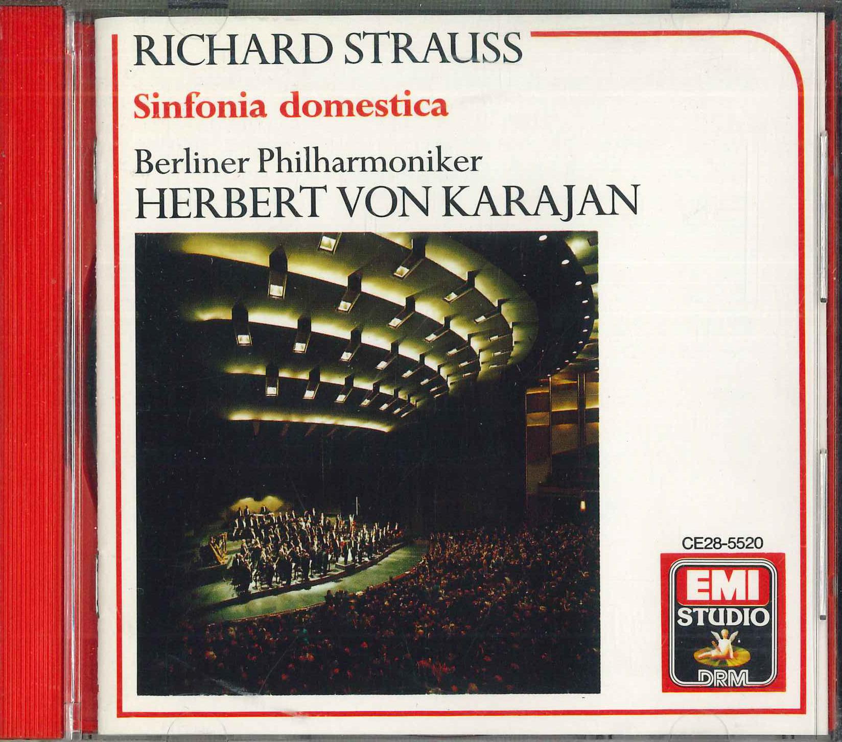 

CD KARAJAN Strauss Family Symphony CE285520 EMI Japan Classical Used
