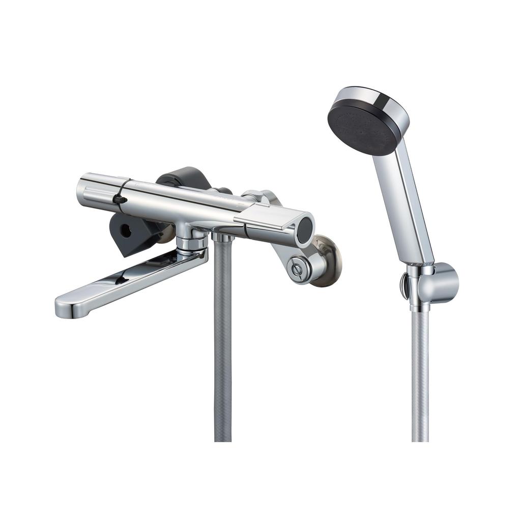 Sanei Thermo Shower Mixer Tap Water Saving Rate Increased Water 170mm Cold Climate Made In Shower Mixer Bathroom Tap - (approx. 30%), Pressure,