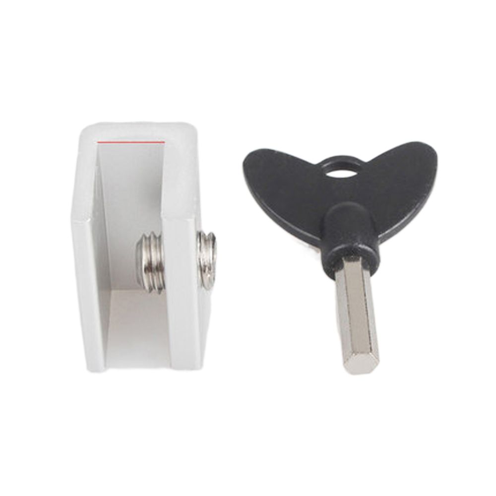 

Security Lock Baby Safety Anti-Theft Window Lock Child Protection Aluminum Zinc Zinc Alloy Cabinet Lock black-10mm