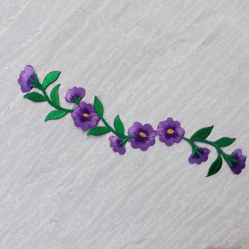 

Декоративная нашивка в стиле ханьфу с вышитым цветком сливы