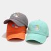 New baseball cap trendy small fresh literary asteroid embroidery curved brim cap ins casual sun hat