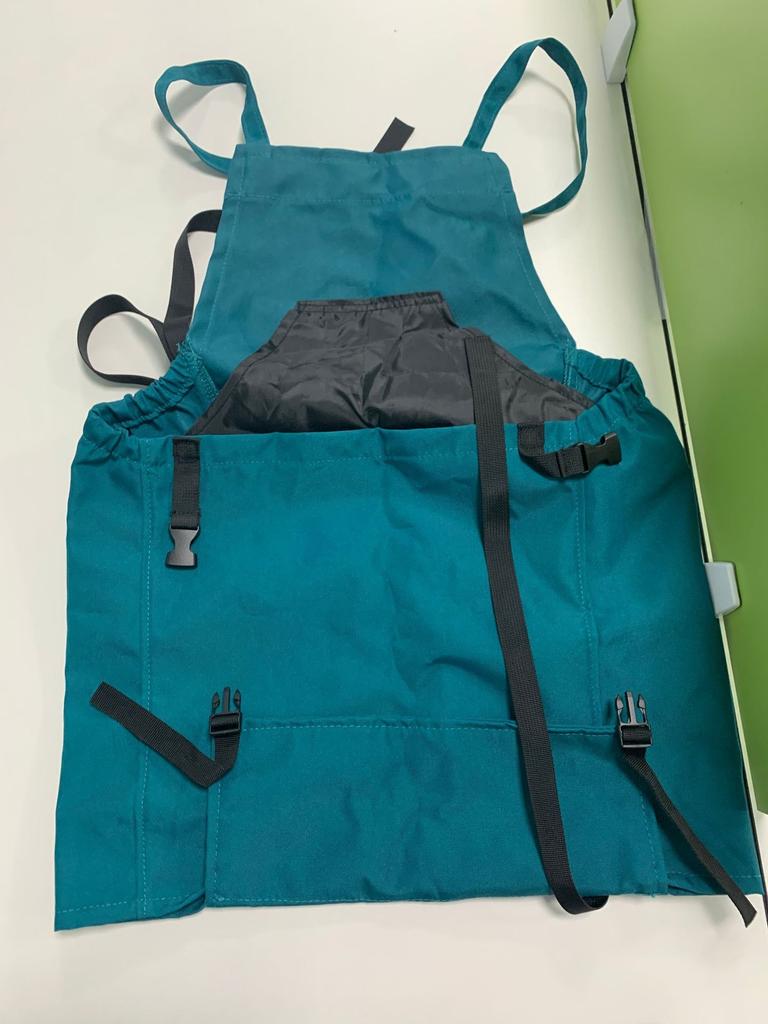 Outdoor Harvesting Big Pocket Apron Gardening Quick Release Harvesting Apron Backpack Adult Tool Apron Picking Bag