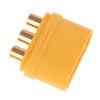 1 Pair Amass Mr60 Plug 3.5Mm 3 Core Connector T Plug Interface Connector Sheathed With Protector Cover For Rc Model