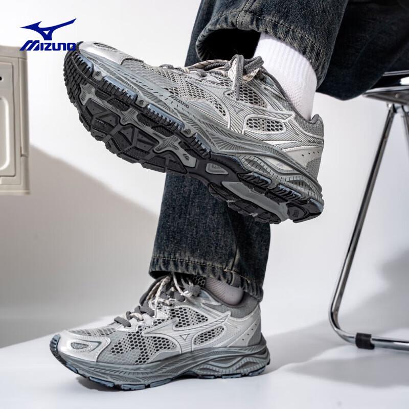 MIZUNO D1GH2235-24 Mesh Dad Running Shoes
