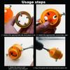 Water Pipe Threader Multipurpose PVC Pipe Threader Thread Making Tool Pipe Threader Plumbing Tool Versatile Pipe Threading Tool