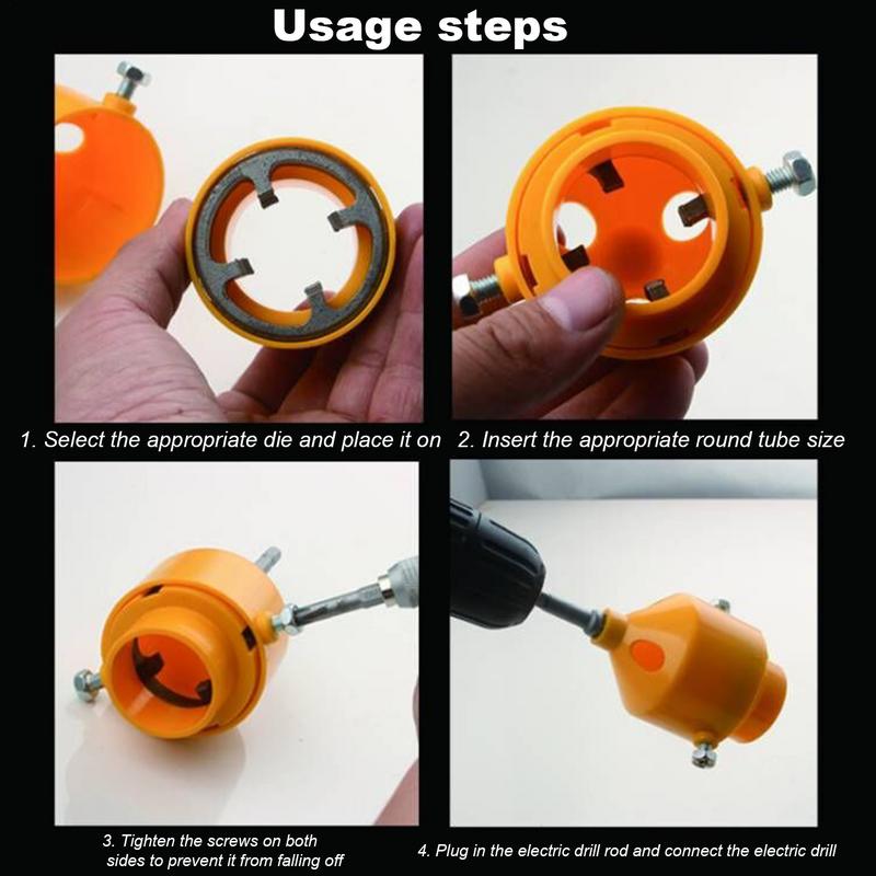 Water Pipe Threader Multipurpose PVC Pipe Threader Thread Making Tool Pipe Threader Plumbing Tool Versatile Pipe Threading Tool