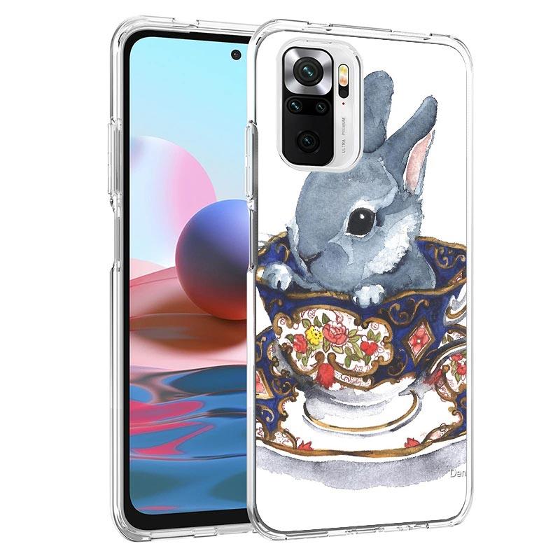 Cute Bunny Baby Rabbits Case Phone Cover for Xiaomi Redmi 13 13C 14C 12 12C 10 10C 10A 9 9C 9A 9T 8 8A 7 7A 6 Pro 6A K70 K60 K40