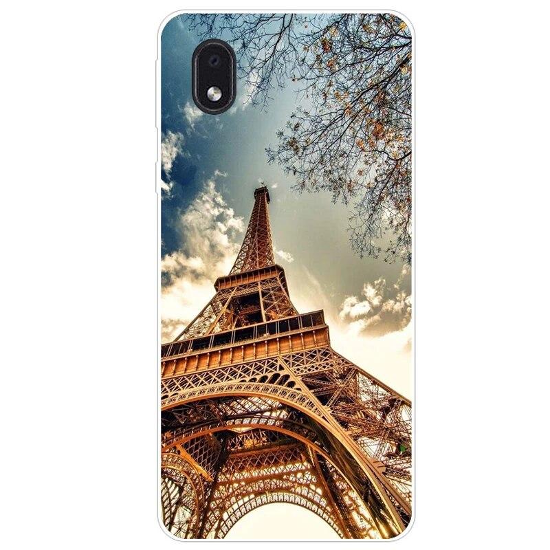 For Samsung Galaxy M01 A01 Case For Samsung Galaxy M01 Core Soft Case Cover M 01 A01 Core Fashion Protect Black Silicone Cover