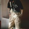 Tooling Retro Khaki Deck Overalls Straight Loose Casual Sling One-piece Long Pants Men's Autumn