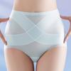 Silk Crotch Thin Ice Silk Panties High Waist Briefs Slimming Shapers Postpartum Body Shaper  Girls