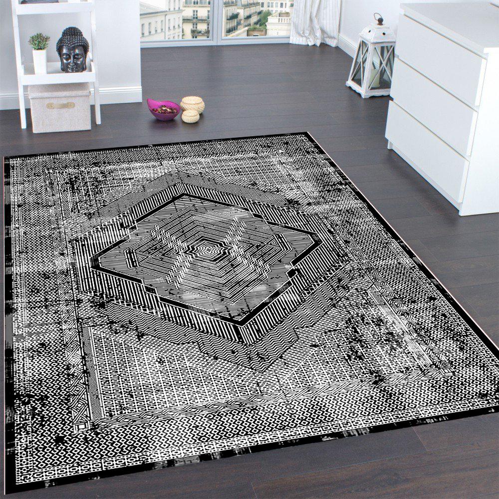

Eliana Home Washable Printed Carpet LNA163-FNL469 50x80 чёрный
