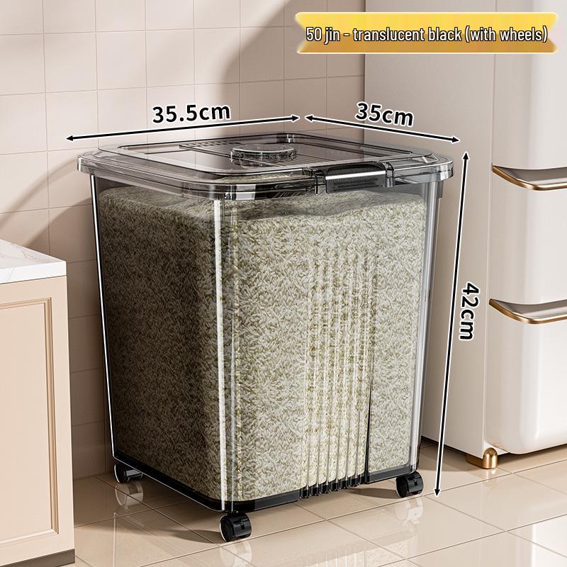 Pest-Proof Moisture-Proof Rice Flour Storage Jar | Food-Grade Large Capacity Container