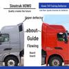Sinotruk Howo TH7 Fairing Cab Rear Wing Bracket Air Deflector Guide Plate