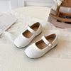 Korean-Style Soft-Soled Leather Shoes for Girls - Spring/Autumn 2025 New Fashion