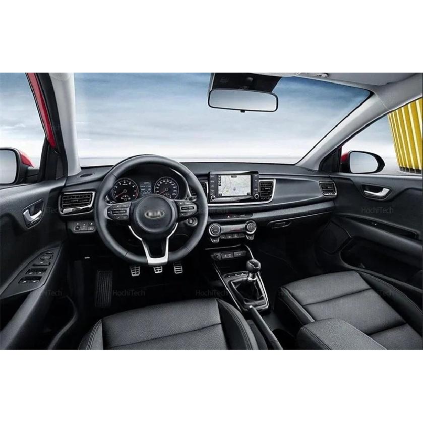 For Kia Rio 4th Gen 2017 2018 2019 YB Car Dashboard Cover Avoid Light Pad Instrument Panel Mat Case Carpets