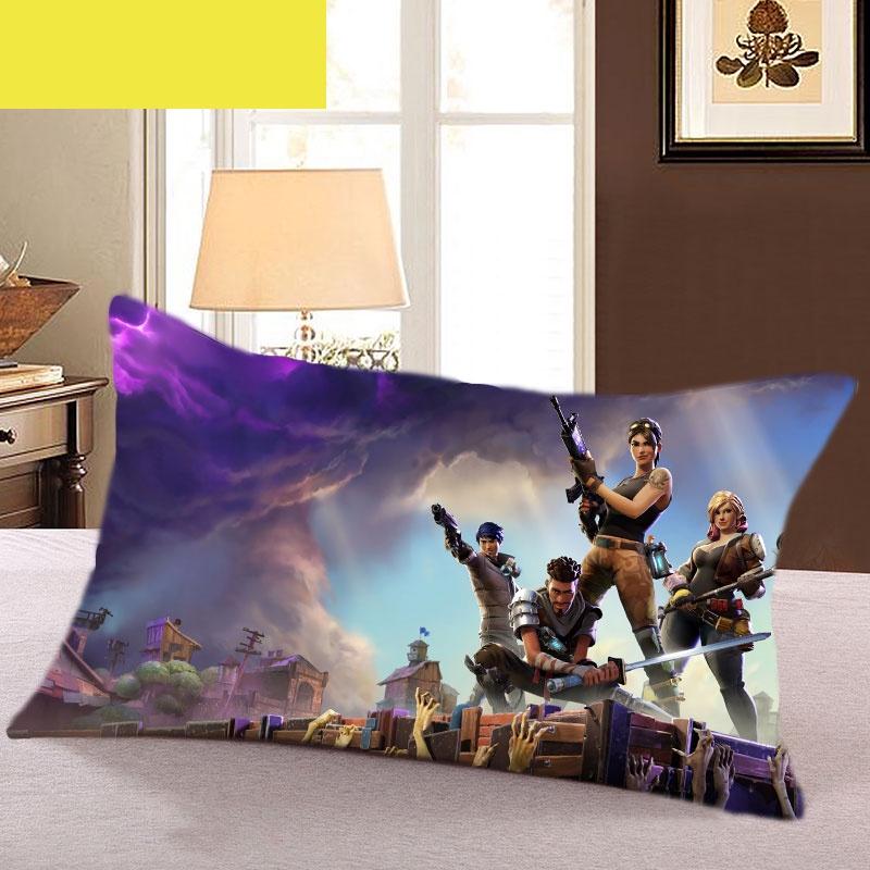 Pillow Around Case Animation Games Rectangular Cover Pillowcase