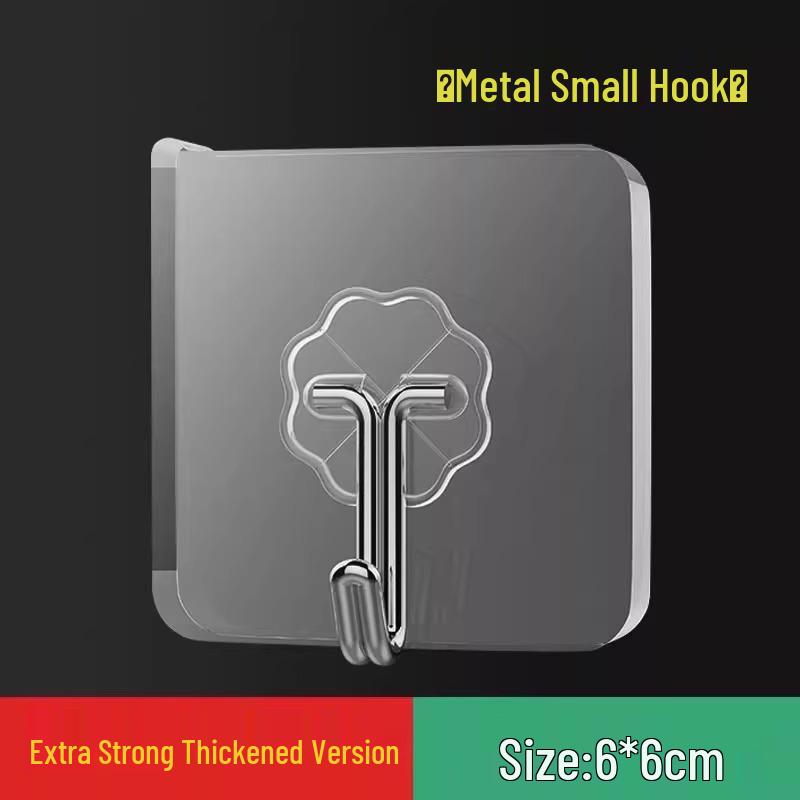 

Праздничные красные самоклеящиеся настенные крючки «Двойное счастье» для свадеб - Без сверления и следов