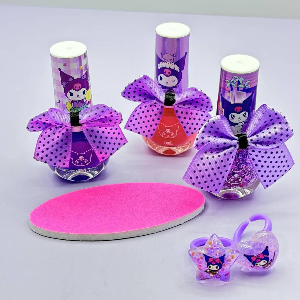 Genuine Sanrio Girls' DIY Nail Art Gift Set