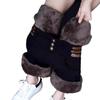 2025 Women's High Waist Velvet Flare Pants: Slimming, Thick, and Fashionable Winter Wear