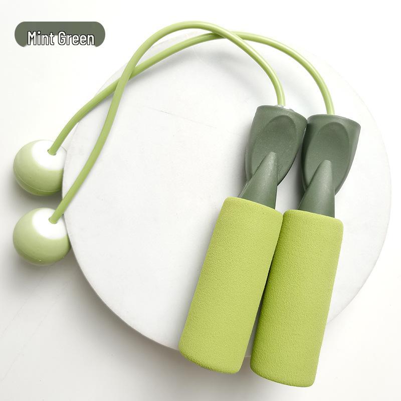 Adult Fitness Skipping Rope - Durable Steel Wire for Exercise & Fat Burning, Ideal for Students and Home Workouts.