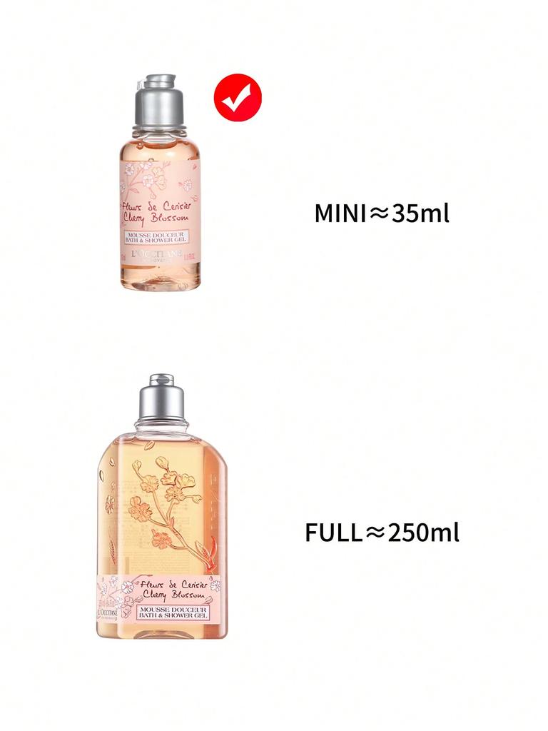 L'OCCITANE Frisches Zitronen-Eisenkraut Körperpflege-Set Eisenkraut Duschgel 70ml + Eisenkraut Körperlotion 70ml Reise-Set