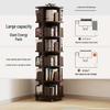 360° Rotating Solid Wood Bookshelf for Children's Room