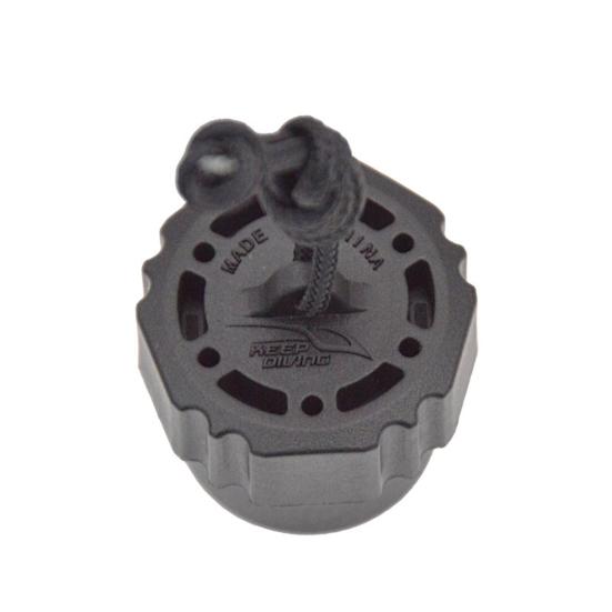 Threaded Din Scubas Tanks Valves Dust Plug Protector Cap with Lanyard Lightweight Portable Din Regulators Dust Cap Plug Cover