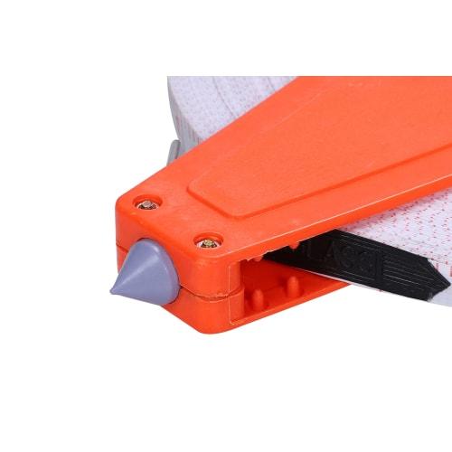 Manaheart 100m Tape Measure, Distance Measuring Tape, for Measuring Grounds, Playgrounds, and Line Drawing, Double-Sided Measuring Tape, Meter and Fee