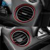 Real Soft Carbon Fiber Trim Sticker For Mercedes Benz SL Class R230 2003-2007 2008 2009 2010 2011 Car trument Outlet Frame