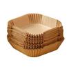 Non-Stick Square Air Fryer Liner - Food-Grade Baking & Oil-Absorbing Paper