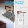 120dB Alarm kliky dveří s nastavitelnými funkcemi Alarm okna Bezpečnost hotelu a apartmánu