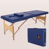Adjustable Portable Solid Wood Beauty Bed for Massage & Physiotherapy