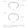 TAVARAT TVRT Bangle Mens Bracelet L Size Accessory Brass Made Japan (Silver Satin)