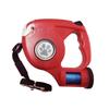 3-in-1 Multi-Purpose Automatic Dog Leash (Red)