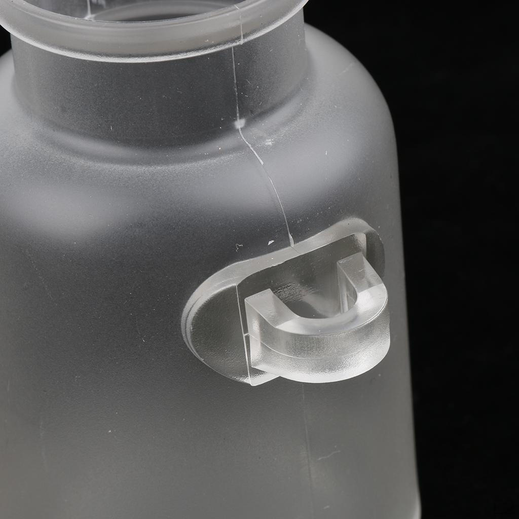 Transparent Bottle with Cork And Salt Bottles