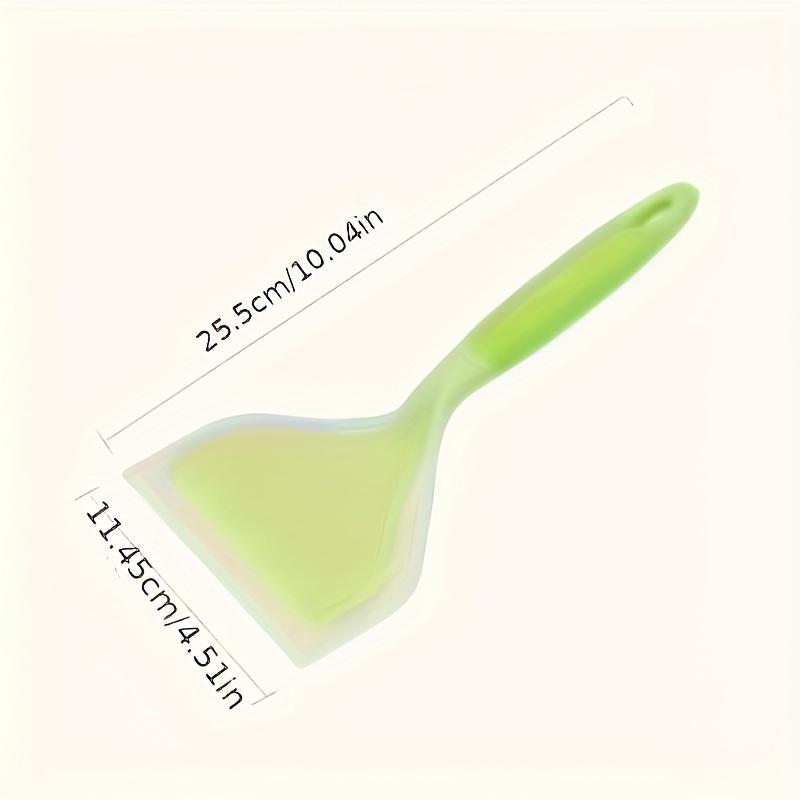 

It is a Multi-Functional Silicone Spatula with 4 Colors, Non-Stick and Heat Resistant, Suitable for Cooking, Stirring, Grilling