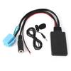 8Pin Bluetooth AUX IN Cable Adapter with Microphone Handsfree Calling Fit for Smart Fortwo 450