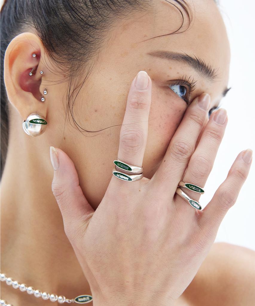 Nimbus Green And Tag Ring