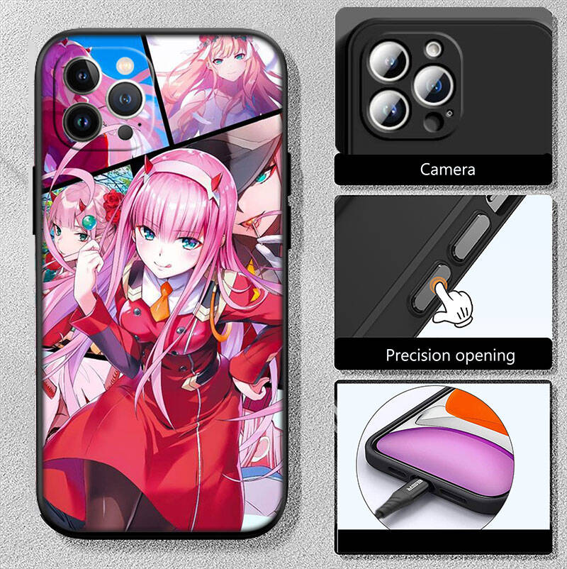 MH157 Zero Two Phone Shell Case for Redmi Note 12 12S 12C 13 13C 13R 14 14S 14R 14C Pro Max Plus A3 A3X A4 A5 11A 13X