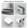 Modern Metal Glass Clips Multipurpose Glass Brackets Multifunction  Metal Glass Fixtures for DIY Projects & Retail Displays