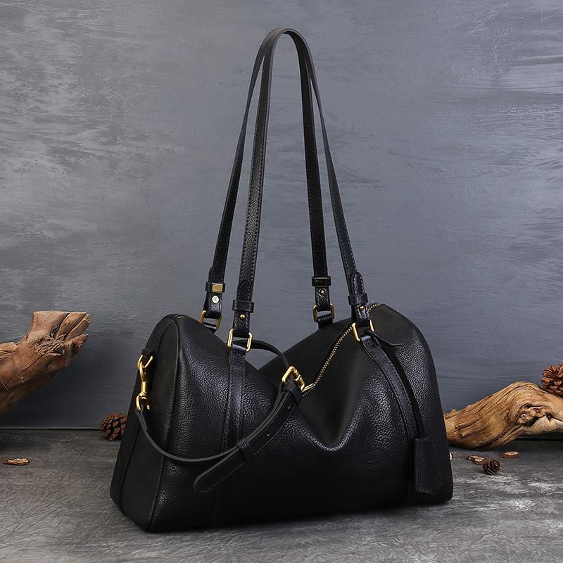 

Single Shoulder Bag, Crossbody Bag, Retro Business Casual Large Capacity Bag чёрный